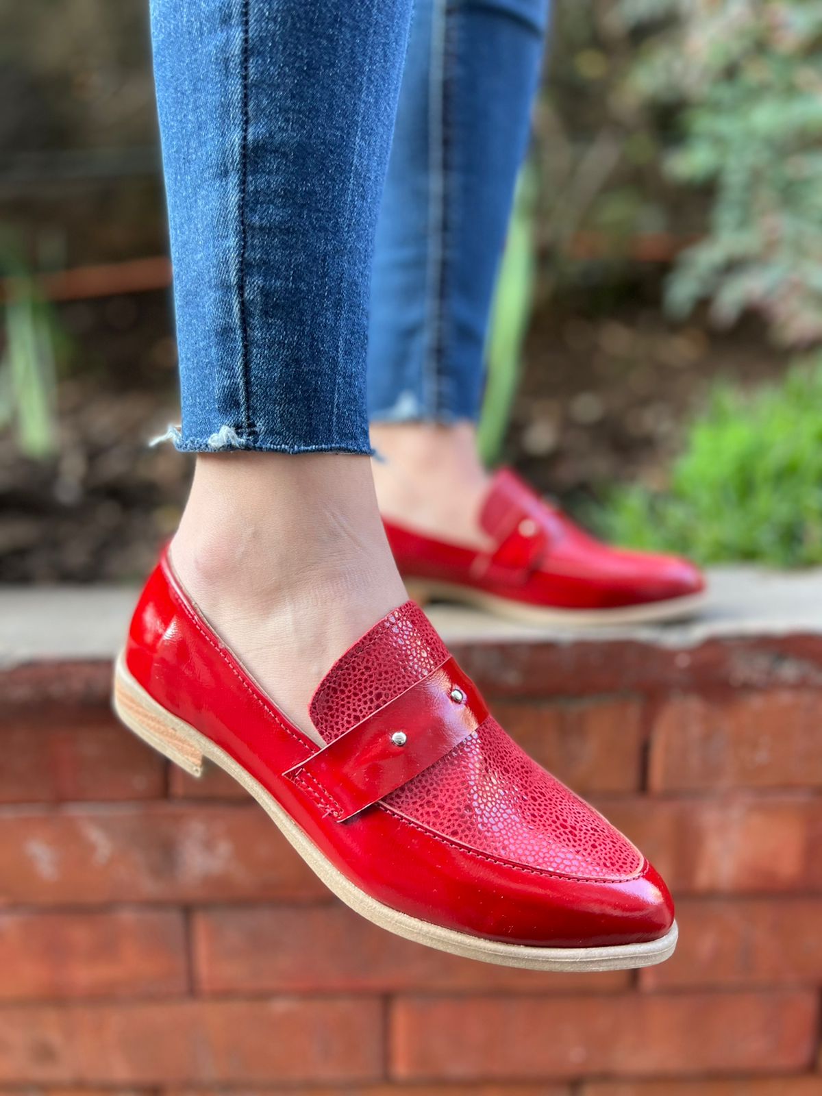 Mocasín Tachas Amatista