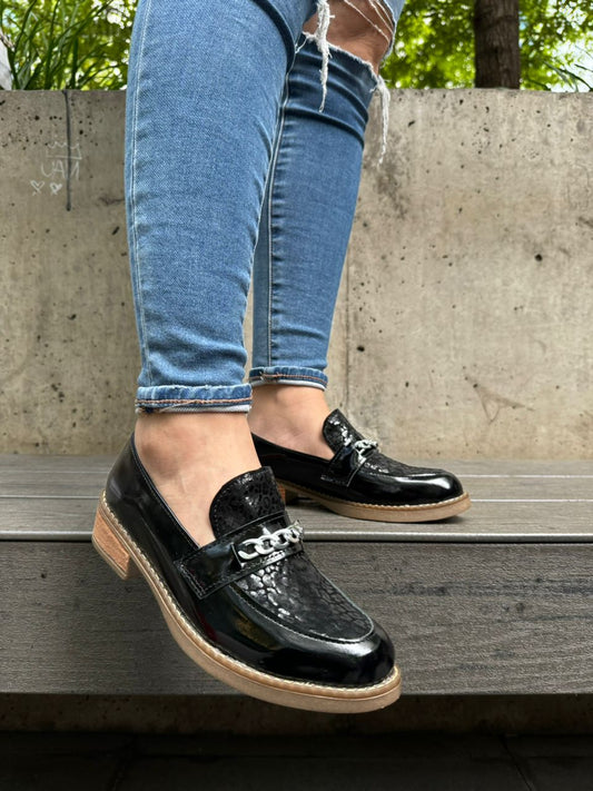 Mocasín Cadenas Bajo