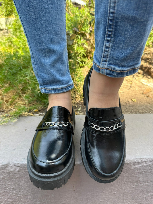 Mocasín Cadenas Plataforma
