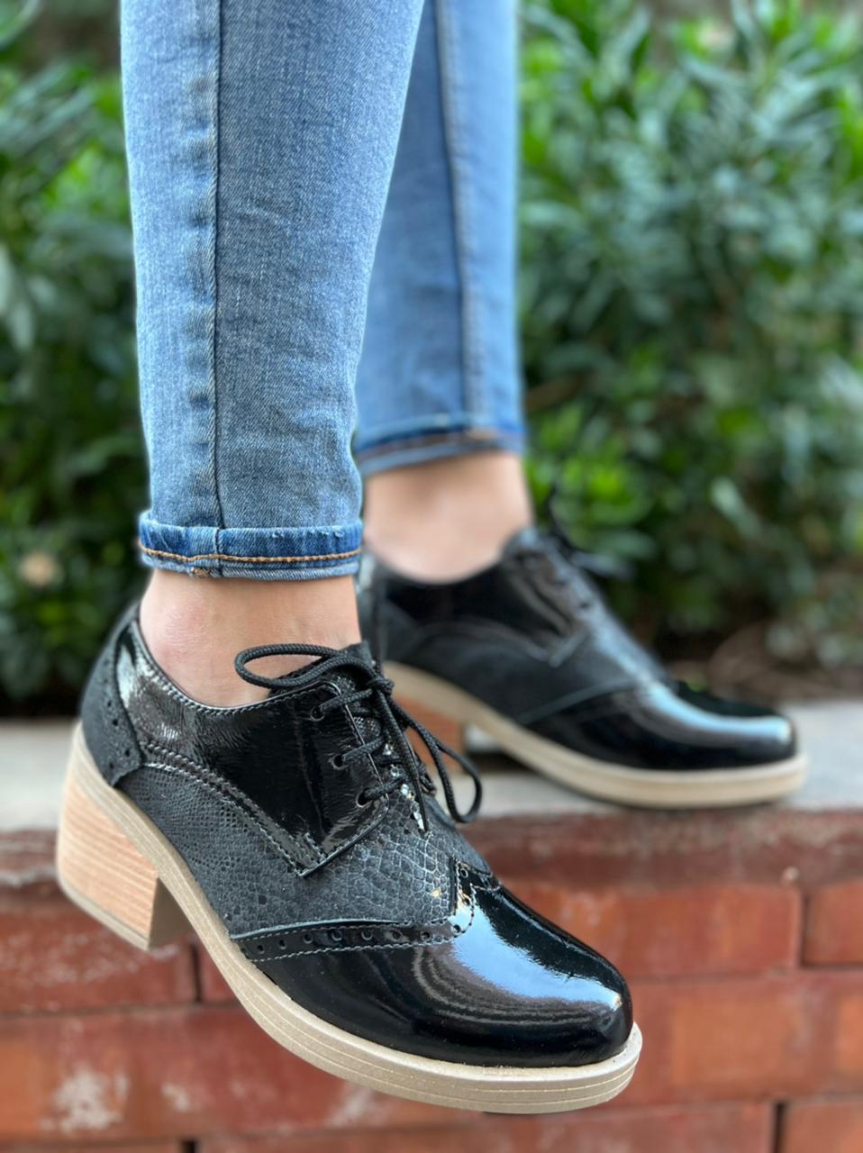 Zapatos Oxford Blucher Mujer Outfit Plataforma Oxford Outfit