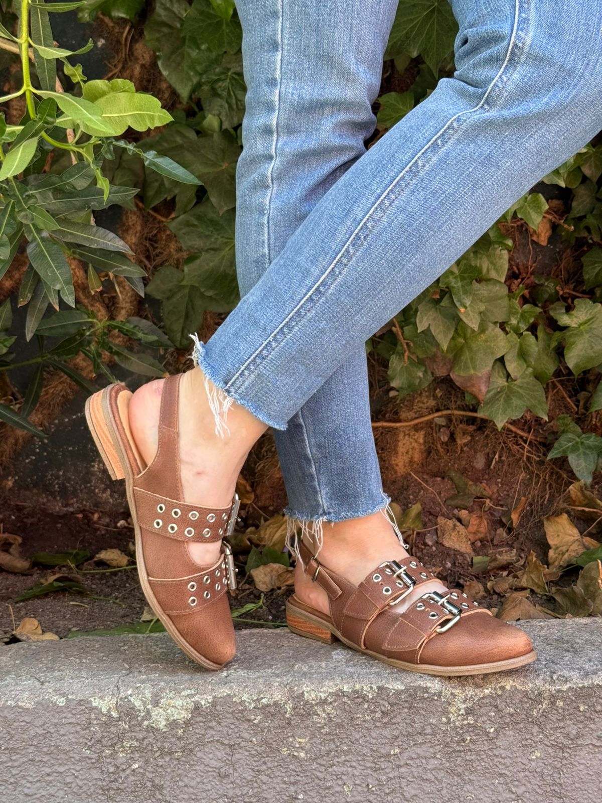 Sandalia Hebilla Amatista